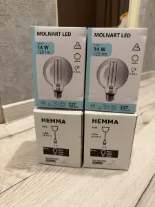 Подвесные светильники лофт с лампами IKEA