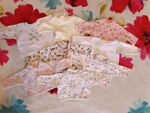 Одежда для девочек, 0-3 мес