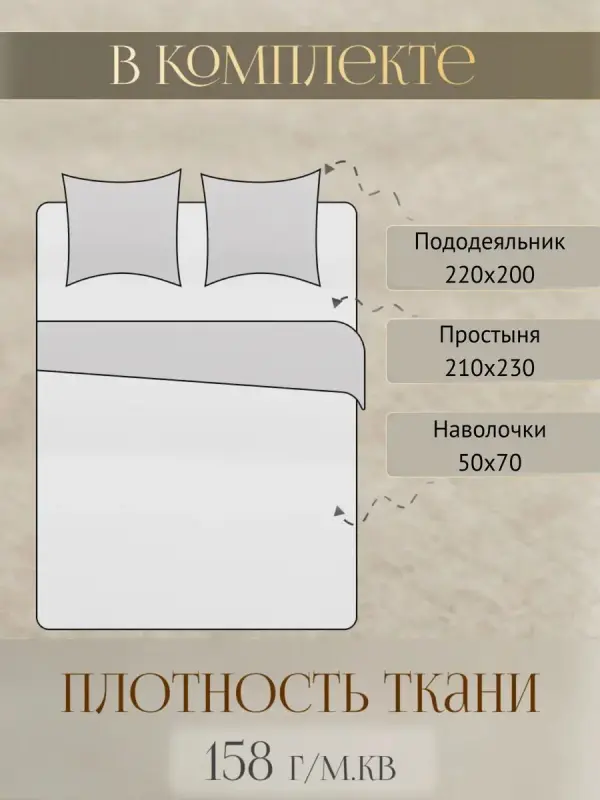 Комплект постельного белья из льна с орнаментом - Вся Беларусь - 231582 - Доска объявлений Kupika.by - Фото 2