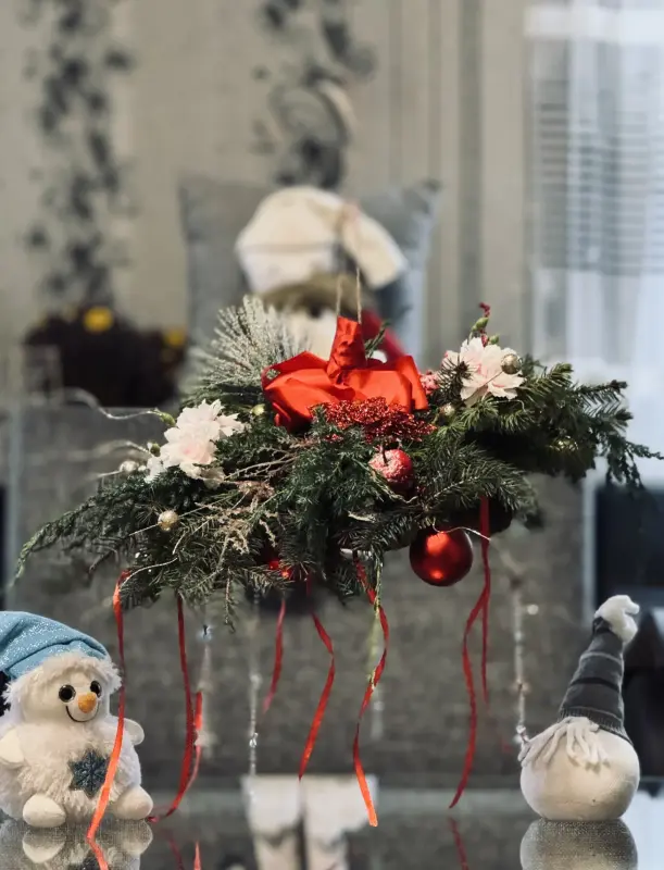 Новогодние товары - Волшебная рождественская композиция из живой хвои. - Вся Беларусь - Фото 5 Волшебная рождественская композиция из живой хвои. - Вся Беларусь - 229737 - Доска объявлений Kupika.by - Фото 5