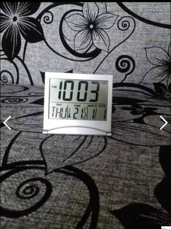 Электронный жидкокристаллический будильник