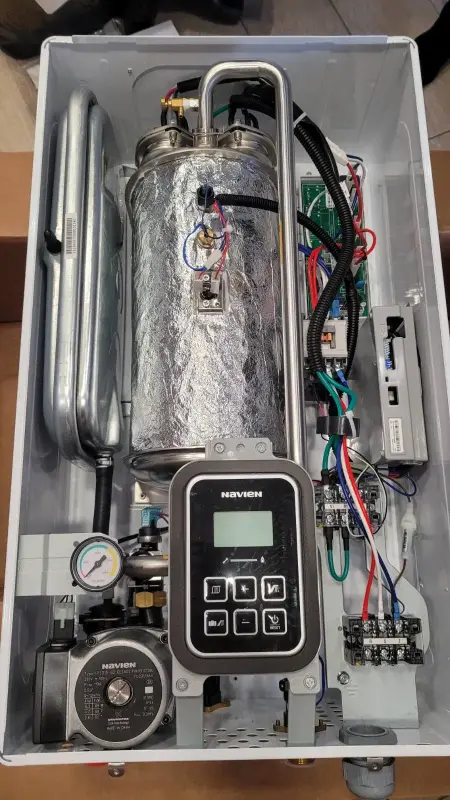Электрический котел navien eqb 15hw