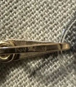 Крестик золотой православный