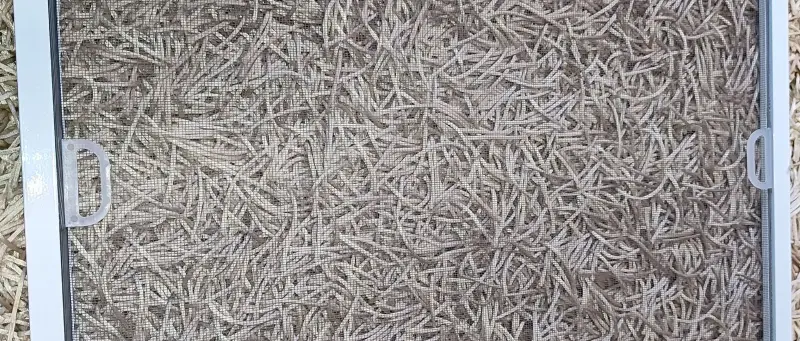 Сетка москитная 1315-585мм в сборе