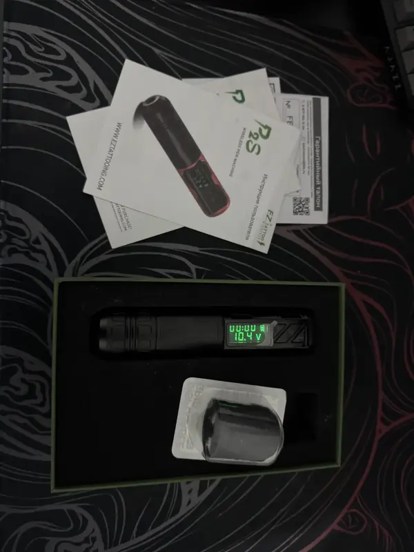 Тату машинка ez portex generation 2s + комплект