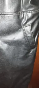 Плащ, пальто 70-80 гг.Кожаный.Ретро