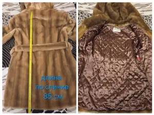 Полушубок женский р. 42-44, XS
