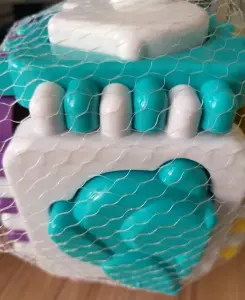 Пазл-рамка Игрушки и Логический куб, новые-2шт