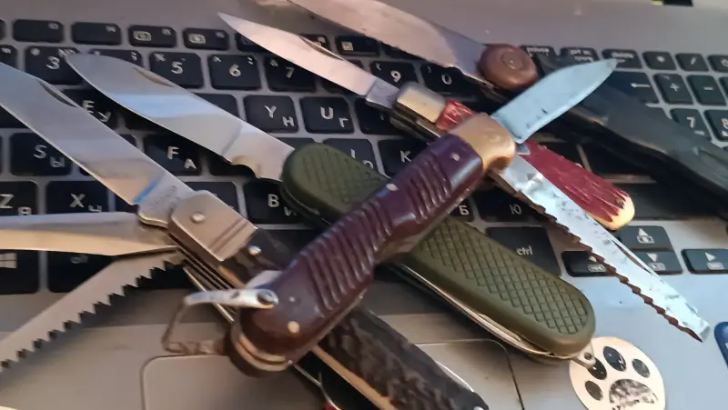 КУПЛЮ СКЛАДНОЙ НОЖ, НОЖИКИ СКЛАДНЫЕ СССР.