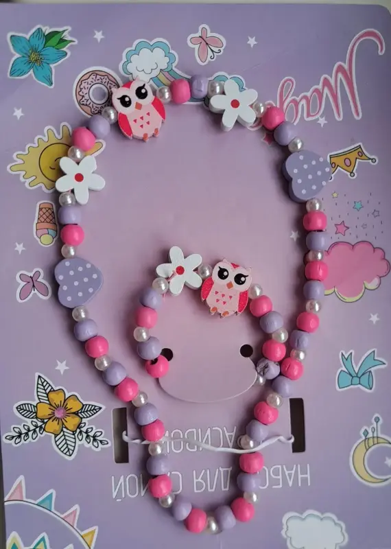 Комплект дет.бижутерии Совушка, новый - Вся Беларусь - 229909 - Доска объявлений Kupika.by - Фото 2