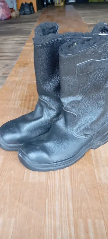 Сапоги кирзовые утеплённые