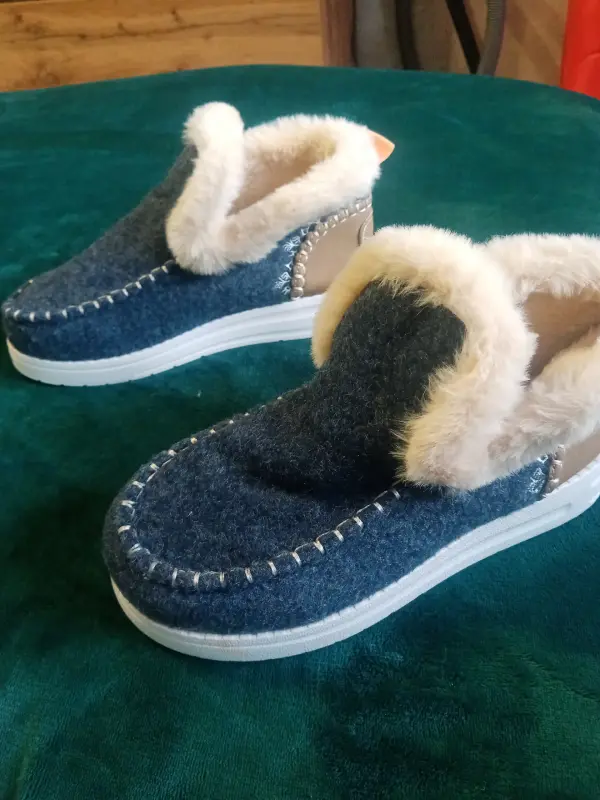 Тёплые тапочки высокие женские р. 36