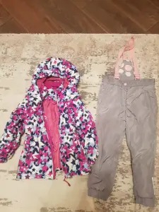 зимний комплект(куртка+штанишки)