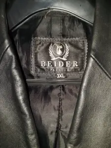 Пиджак кожаный мужской