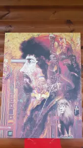 репродукция сюрреалиста Г,Скрипниченко "Взгляд в другую сторону