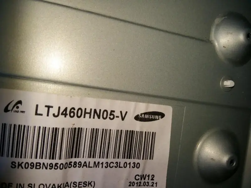 Телевизоры - Матрица LTJ460HN05-V для телевизора Samsung UE46EH5000 - Вся Беларусь Матрица LTJ460HN05-V для телевизора Samsung UE46EH5000 - Вся Беларусь - 230060 - Доска объявлений Kupika.by