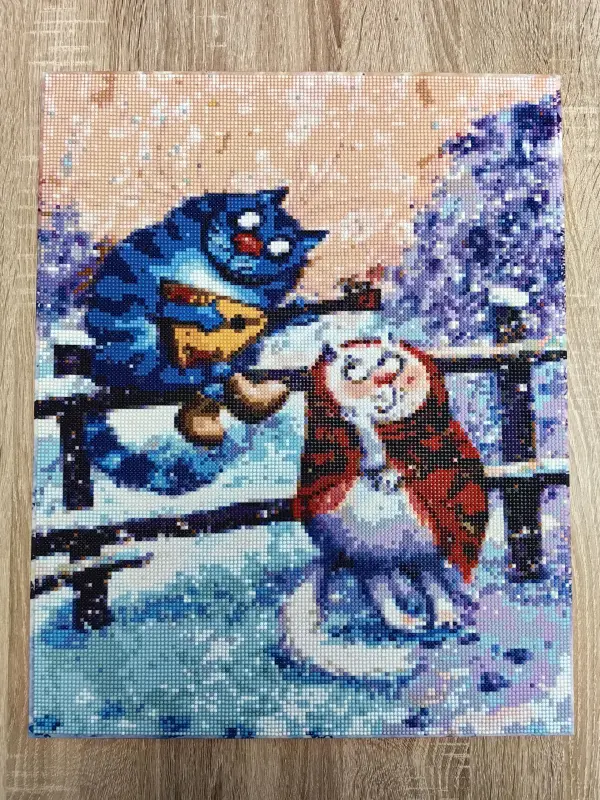 Картина на подрамнике. Алмазная мозаика