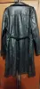 Плащ, пальто 70-80 гг.Кожаный.Ретро