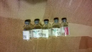 Набор Стеклянных Емкостей по 5 мл 5 штук