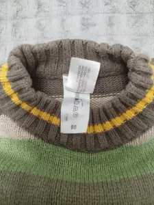 Вязанная кофта для мальчика