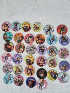 коллекционные фишки dunkin mortal combat