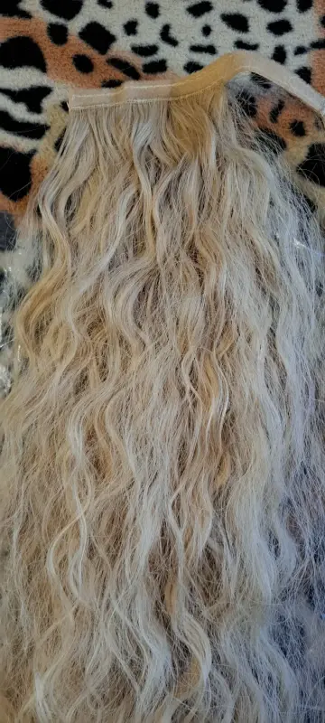 Шиньон-хвост русый, длина 60см, новый