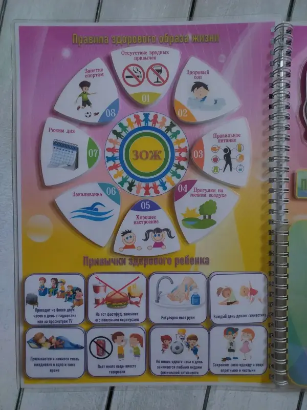 Детские игрушки - Лэпбук "Здоровый образ жизни" - Вся Беларусь - Фото 4 Лэпбук "Здоровый образ жизни" - Вся Беларусь - 229346 - Доска объявлений Kupika.by - Фото 4
