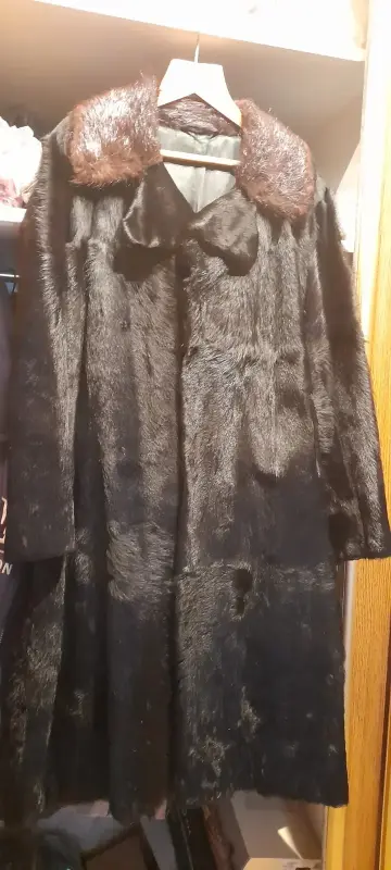 Шуба мужская натуральный мех, р.48-50-52