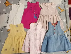 Лот одежды для девочки, 6-9 мес