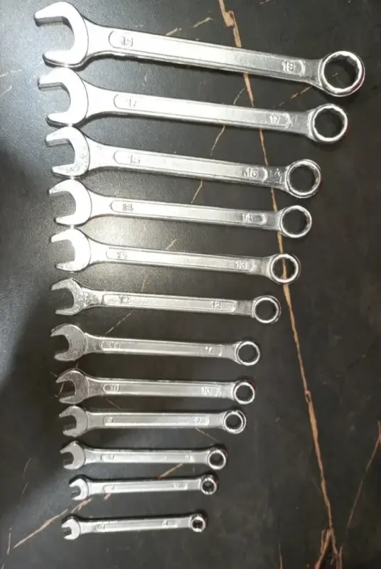 Набор из 12 ключей 6мм-15мм ,17 ,19 - Вся Беларусь - 229307 - Доска объявлений Kupika.by - Фото 2