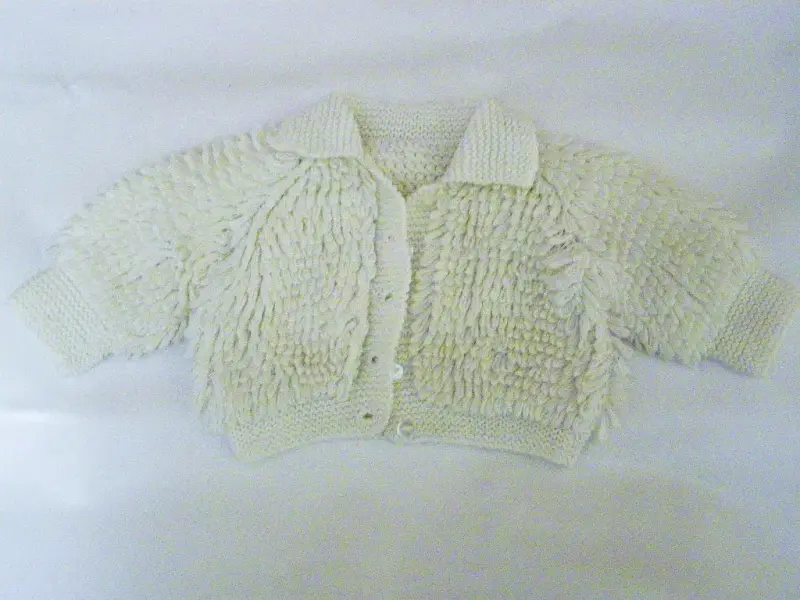 Кофточка вязаная шерстяная, теплая и мягкая