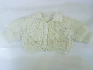 Кофточка вязаная шерстяная, теплая и мягкая