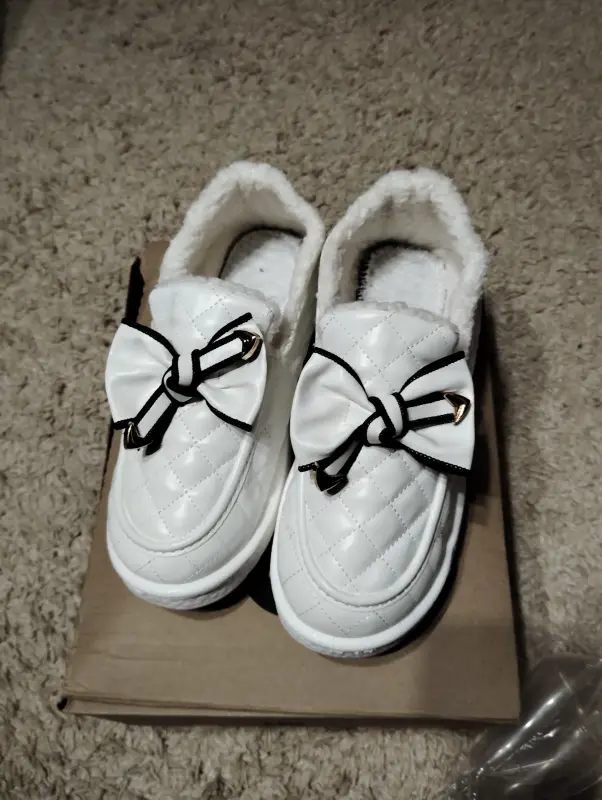 Мокасины женские теплые