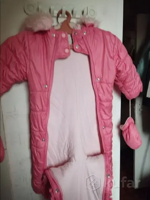 Комбинезон зимний для девочки.