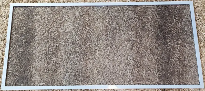 Сетка москитная 1355-635мм в сборе