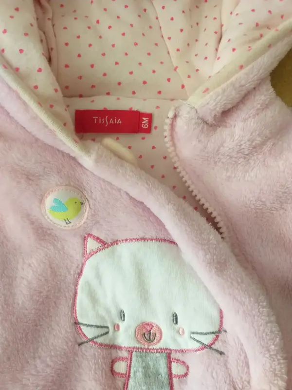 Комбинезон светло-розовый, б.у, на 3-6мес - Кличев - 230059 - Доска объявлений Kupika.by - Фото 2