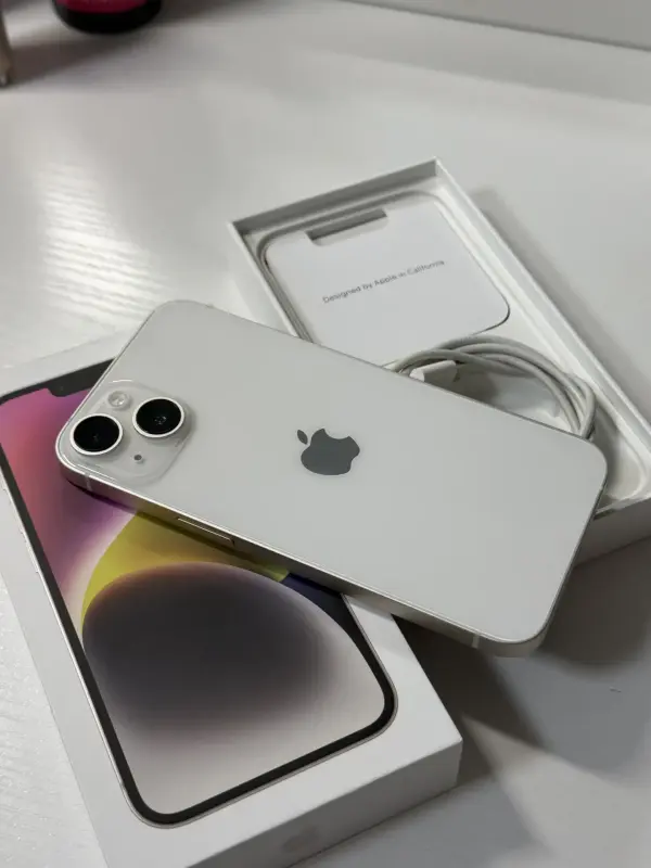Iphone 14 White 128 gb