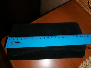 Клатч вечерний замшевый