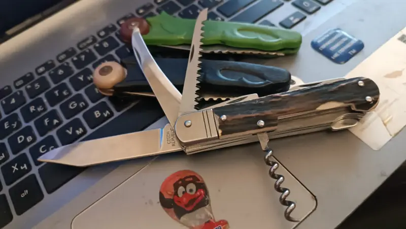 НОЖ СКЛАДНОЙ  ЛИСА , ЛИС , СССР,  ПРОДАМ!