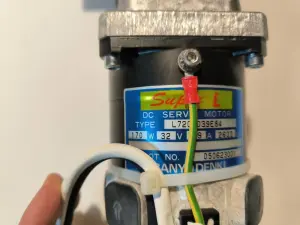 Серводвигатель Sanyo Denki с редуктором