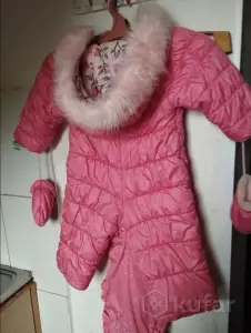 Комбинезон зимний для девочки.