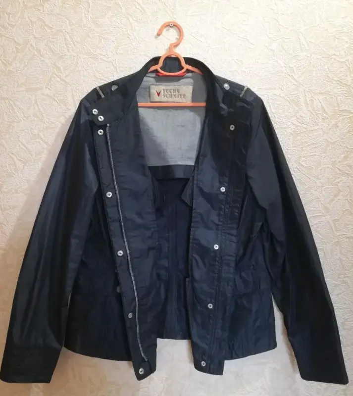 Винтажная ретро-куртка от бренда Fuchs & Schmitt на молнии с карманами - Вся Беларусь - 230047 - Доска объявлений Kupika.by - Фото 4