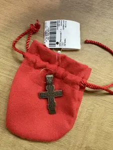 Крестик серебряный