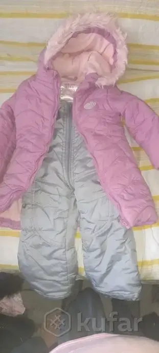 Комбинезон куртка зимний для девочки