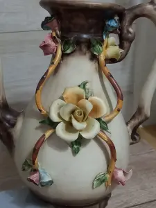 Винтажный чайник ваза