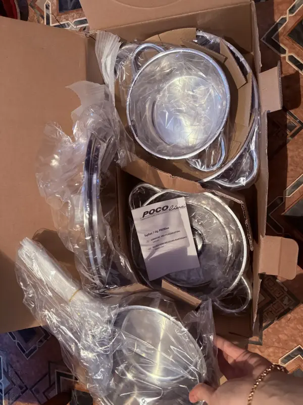 набор кастрюль