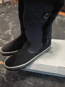 Новые замшевые сапоги Reflex