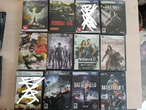 Диски с играми для компьютера