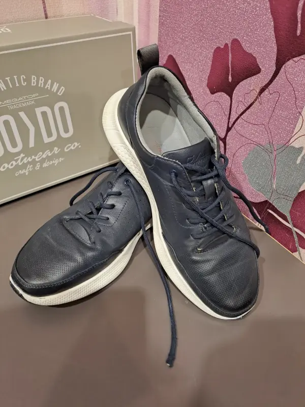 Туфли тёмно-синие р.41 (стелька 27)