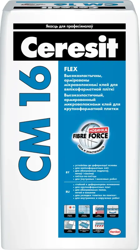 CERESIT CM 16 Высокоэластичный клей для плитки 25